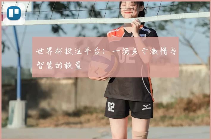 世界杯投注平台:一场关于激情与智慧的较量