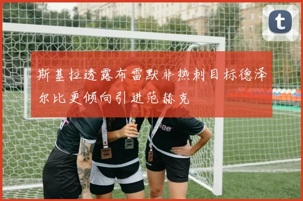 斯基拉透露布雷默非热刺目标德泽尔比更倾向引进范赫克