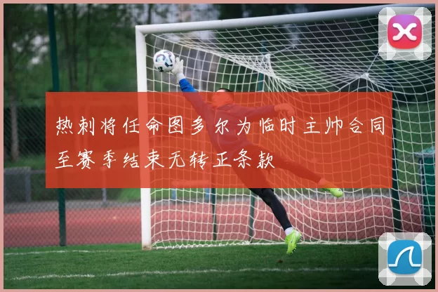 热刺将任命图多尔为临时主帅合同至赛季结束无转正条款