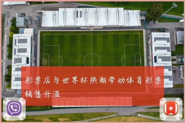彩票店与世界杯热潮带动体育彩票销售升温