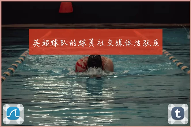 英超球队的球员社交媒体活跃度